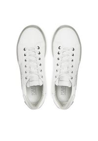 Karl Lagerfeld - KARL LAGERFELD Sneakersy KL62610F Biały. Kolor: biały. Materiał: skóra