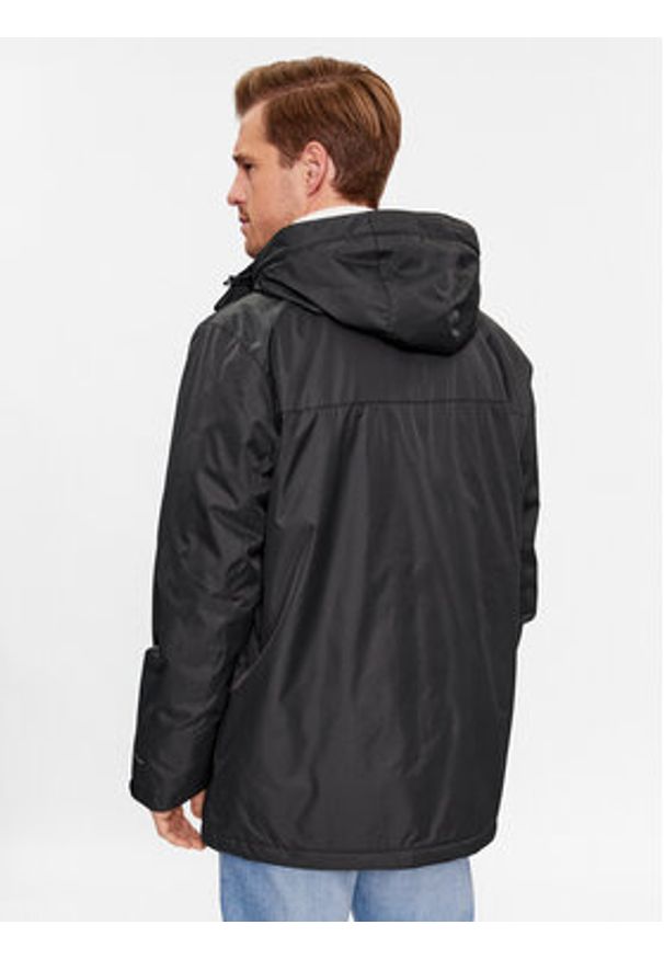 columbia - Columbia Kurtka zimowa Leif Trail™ Parka Czarny Regular Fit. Kolor: czarny. Materiał: syntetyk. Sezon: zima