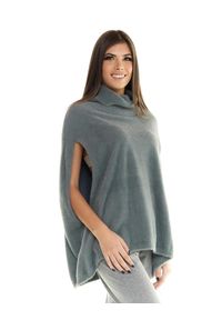 LEONE 1947 APPAREL - Damski sweter bez rękawów Leone Leisure. Kolor: szary. Materiał: tkanina. Długość rękawa: bez rękawów