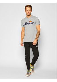 Ellesse T-Shirt Sl Prado SHC07405 Szary Regular Fit. Kolor: szary. Materiał: bawełna #4