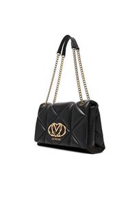 Love Moschino - LOVE MOSCHINO Torebka JC4041PP0NLC0000 Czarny. Kolor: czarny. Materiał: skórzane