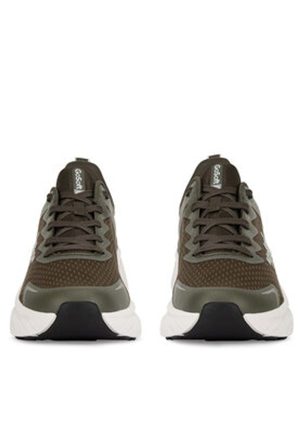 Go Soft Sneakersy MF1637-1 Khaki. Kolor: brązowy. Materiał: materiał