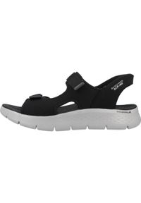 skechers - Sandały Skechers Model Slip-ins Go Walk Flex Kolor Czarny. Kolor: czarny. Materiał: tkanina. Sezon: lato