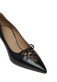 MALONE SOULIERS Szpilki Hedy 70-2 Czarny. Kolor: czarny. Materiał: skóra. Obcas: na szpilce #3