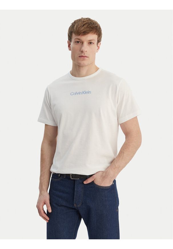 Calvin Klein Underwear T-Shirt 000NM2748E Biały Regular Fit. Kolor: biały. Materiał: bawełna
