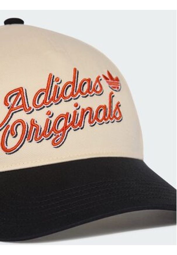 Adidas - adidas Czapka z daszkiem American Classic Baseball Cap KS9379 Beżowy. Kolor: beżowy. Materiał: bawełna