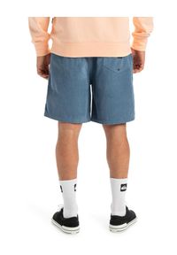 Quiksilver - Szorty z kordu dla Mężczyzn TAXER 18" Niebieski. Kolor: niebieski. Materiał: materiał, bawełna. Długość: krótkie. Sezon: lato