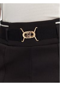 Liu Jo Sport Spodnie materiałowe TA5256 JS182 Czarny Flare Fit. Kolor: czarny. Materiał: wiskoza. Styl: sportowy #4