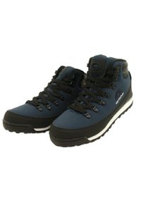 American Club American trekkingi buty zimowe z membraną WT61 Granatowe czarne. Kolor: niebieski, wielokolorowy, czarny. Materiał: materiał, softshell, polar, skóra ekologiczna. Sezon: zima. Sport: turystyka piesza #5