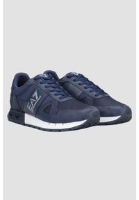 EA7 Emporio Armani - EA7 Granatowe sneakersy, Rozmiar 41 1/3. Kolor: niebieski #7