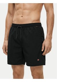 Napapijri Szorty kąpielowe V-Haldane NP0A4HRZ Czarny Regular Fit. Kolor: czarny. Materiał: syntetyk #1
