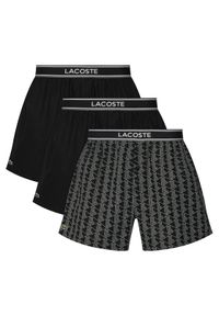 Lacoste Komplet bokserek 7H4972 Czarny. Kolor: czarny. Materiał: bawełna #1