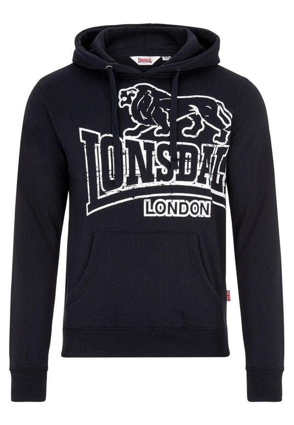 Bluza z kapturem Lonsdale Tadley. Typ kołnierza: kaptur. Kolor: wielokolorowy, biały, czarny