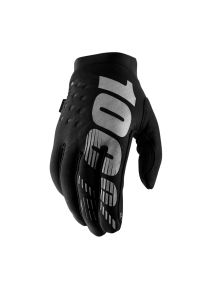 Rękawice 100% brisker. Kolor: czarny. Sport: kolarstwo #1