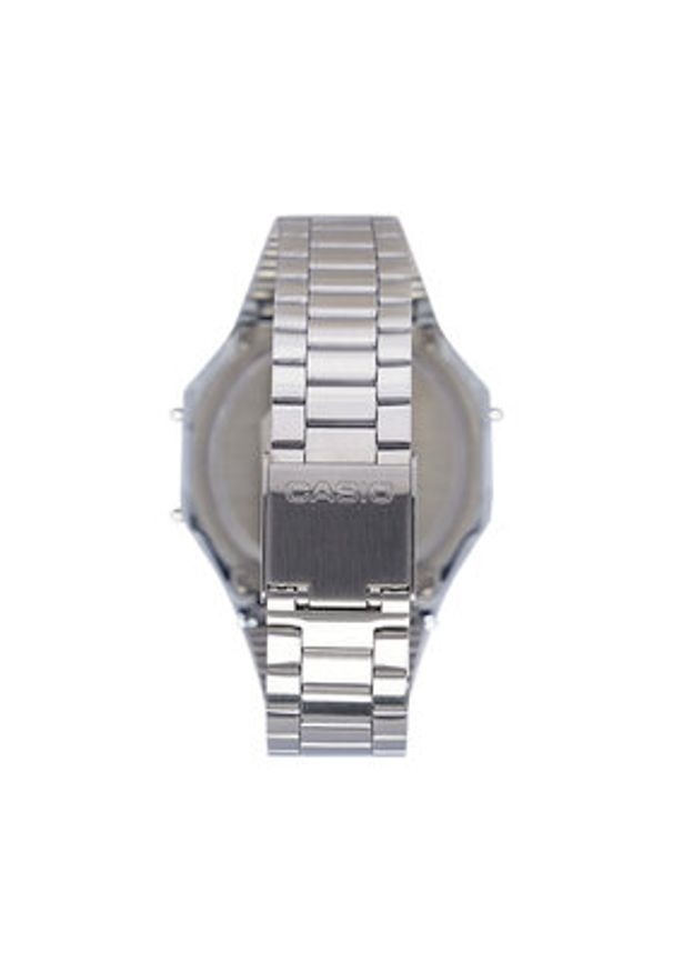 Casio Zegarek Vintage A168WER-2AEF Srebrny. Kolor: srebrny. Styl: vintage