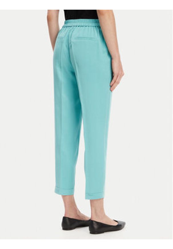 United Colors of Benetton - United Colors Of Benetton Spodnie materiałowe 4Y09DF079 Zielony Regular Fit. Kolor: zielony. Materiał: lyocell