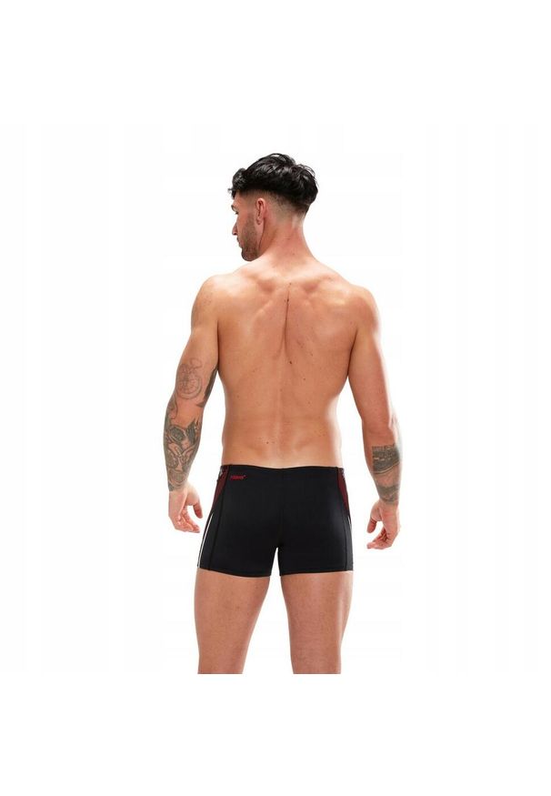 Speedo - Męskie Spodenki Kąpielowe Tech Pnl Asht. Kolor: czarny, czerwony, biały, wielokolorowy. Styl: sportowy