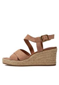 Geox Espadryle D Panarea D45UYD 00022 C8191 Beżowy. Kolor: beżowy. Materiał: skóra, zamsz #4