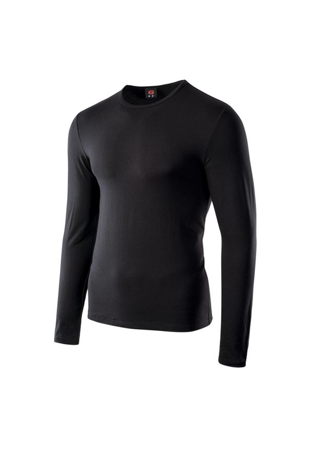 Koszulka z długim rękawem IQ Cross The Line Milky. Kolor: czarny. Długość rękawa: długi rękaw. Długość: długie