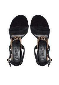 Pinko Sandały Ives Sandalo Al 23-24 BLKS1 102031 A18X Czarny. Kolor: czarny. Materiał: materiał #5