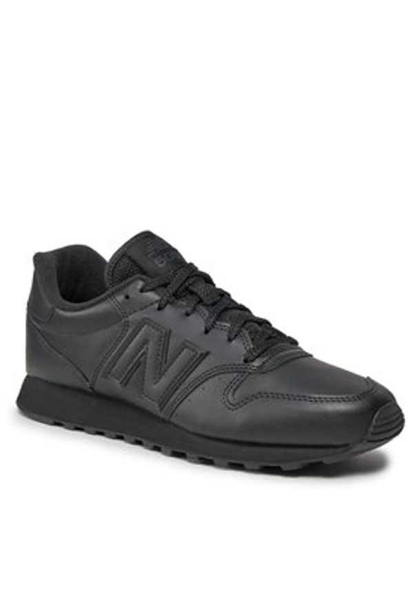 New Balance Sneakersy GM500ZB2 Czarny. Kolor: czarny. Materiał: skóra