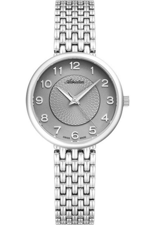 Zegarek Adriatica Zegarek damski Adriatica A3791.5127Q srebrny. Kolor: srebrny