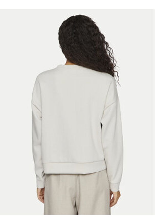 Vila Bluza Reflect 14102406 Beżowy Regular Fit. Kolor: beżowy. Materiał: syntetyk