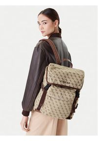 Guess Plecak L5YZ08 WGRI0 Beżowy. Kolor: beżowy. Materiał: materiał