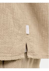 Jack & Jones Koszula Montauk 12293555 Beżowy Relaxed Fit. Kolor: beżowy. Materiał: bawełna #2