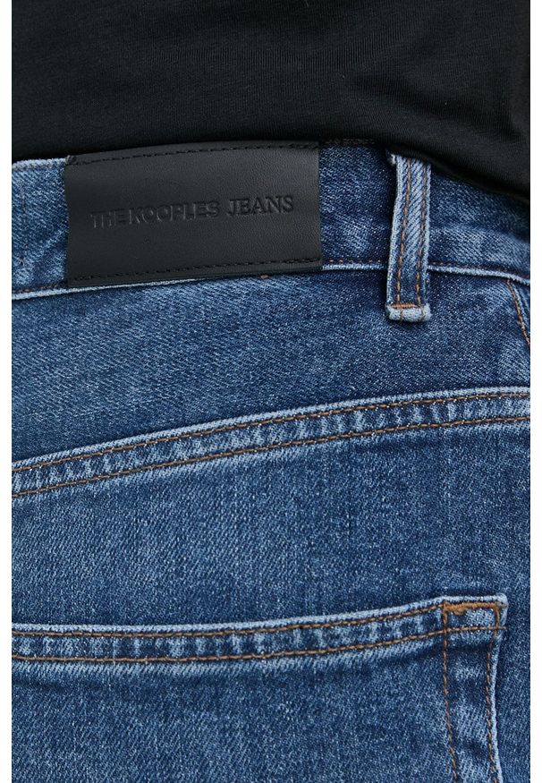 The Kooples Jeansy damskie high waist. Stan: podwyższony. Kolor: niebieski
