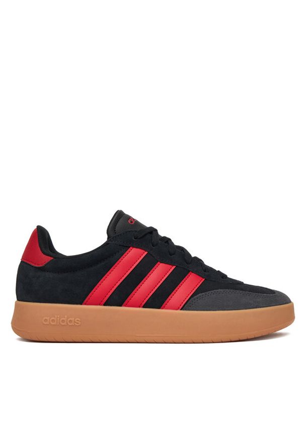 Adidas - adidas Sneakersy Barreda JP5934 Czarny. Kolor: czarny. Materiał: zamsz, skóra