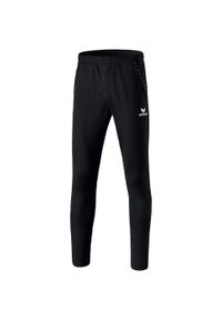 ERIMA - Spodnie treningowe juniorskie Erima Training Pants with calf insert 2.0. Kolor: wielokolorowy, czarny, biały