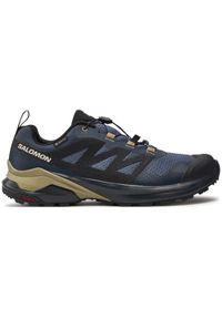 salomon - Buty do biegania męskie Salomon Trailowe X-adventure Gtx Gore-tex. Zapięcie: sznurówki. Kolor: wielokolorowy, szary, brązowy. Materiał: guma, materiał, tkanina, syntetyk. Szerokość cholewki: normalna