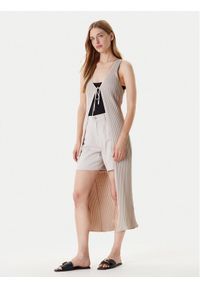 only - ONLY Kardigan Meddi 15347887 Beżowy Regular Fit. Kolor: beżowy. Materiał: syntetyk