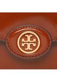 Tory Burch Torebka Robinson Spazzolato 143122 Brązowy. Kolor: brązowy. Materiał: skórzane