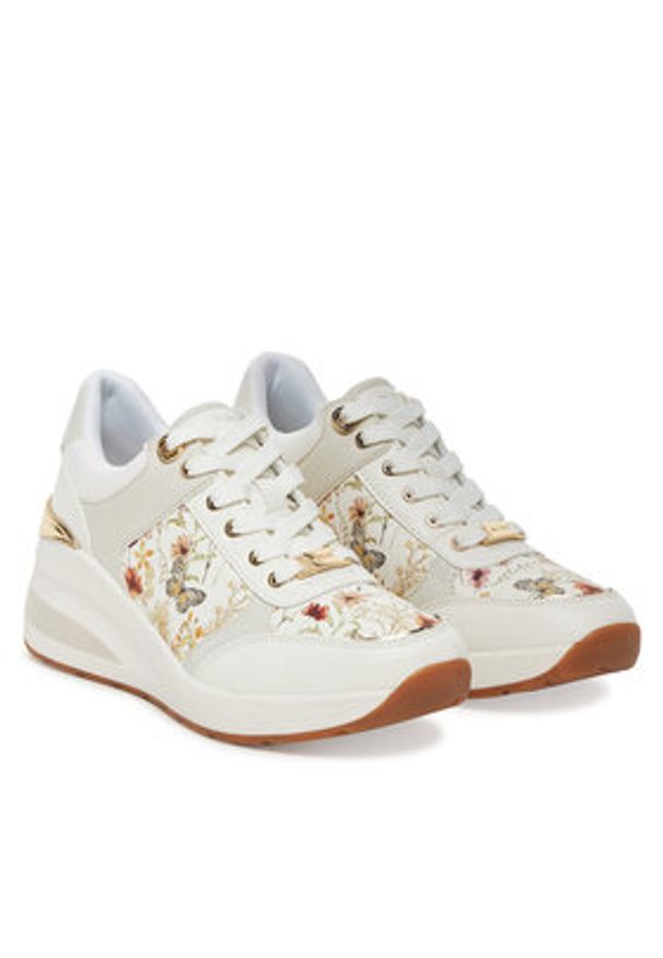 Aldo Sneakersy Iconistep 13918702 Biały. Kolor: biały. Materiał: skóra