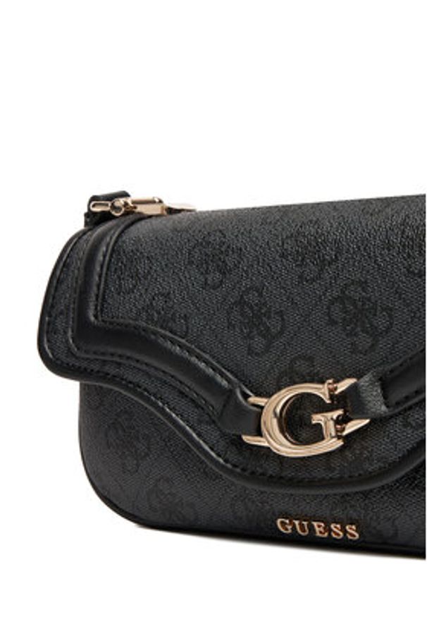 Guess Torebka Dea Mini HWSG79 93790 Szary. Kolor: szary. Materiał: skórzane