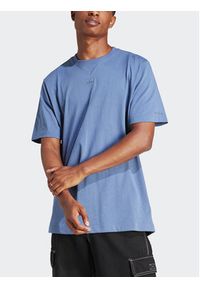 Adidas - adidas T-Shirt ALL SZN IR9112 Niebieski Loose Fit. Kolor: niebieski. Materiał: bawełna #4
