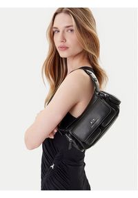 Armani Exchange Torebka XW000405 AF12589 UC001 Czarny. Kolor: czarny. Materiał: skórzane #6