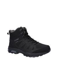 Hi-tec - Buty trekkingowe męskie Hi-Tec Raven Insulated Wp. Zapięcie: sznurówki. Kolor: czarny. Materiał: materiał. Szerokość cholewki: normalna