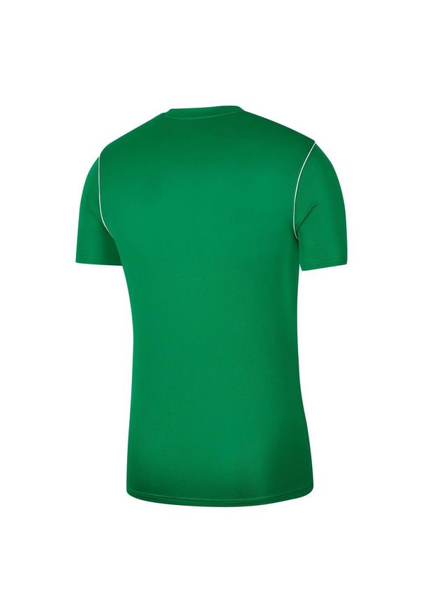 Koszulka treningowa męska Nike Park 20. Kolor: zielony. Długość rękawa: krótki rękaw. Długość: krótkie. Sport: piłka nożna