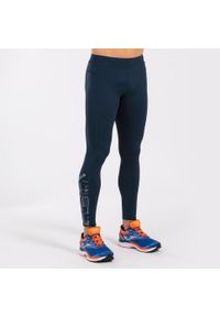 Legginsy do biegania męskie Joma Elite VIII. Kolor: niebieski