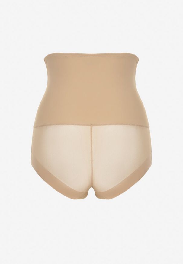 Renee - Beżowe Modelujące Majtki High Waist Liradeva. Stan: podwyższony. Kolor: beżowy