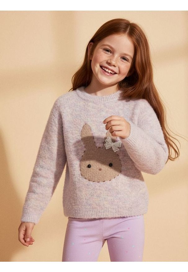 Sinsay - Sweter z długim rękawem - wielobarwny. Długość rękawa: długi rękaw. Długość: długie