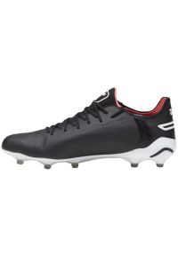 Buty piłkarskie Puma King Ultimate FG/AG M 107563 01 czarne. Kolor: czarny. Materiał: nylon, dzianina, syntetyk. Szerokość cholewki: normalna. Sport: piłka nożna #5