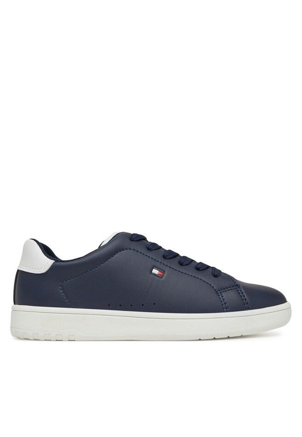 TOMMY HILFIGER - Sneakersy Tommy Hilfiger. Kolor: niebieski