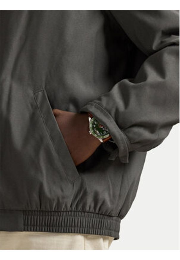 Polo Ralph Lauren Kurtka przejściowa 710940744004 Szary Regular Fit. Typ kołnierza: polo. Kolor: szary. Materiał: syntetyk