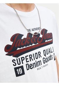 Jack & Jones - Jack&Jones T-Shirt Logo 12279535 Biały Standard Fit. Kolor: biały. Materiał: bawełna #6