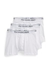 Polo Ralph Lauren Komplet 3 par bokserek 714835887003 Biały. Kolor: biały. Materiał: bawełna