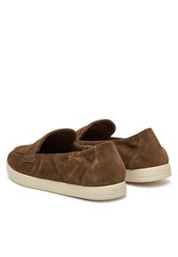 Tory Burch Półbuty Ballet Sport 158073 Brązowy. Kolor: brązowy. Materiał: zamsz, skóra. Styl: sportowy